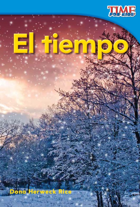 Cover image for book El tiempo (Weather)