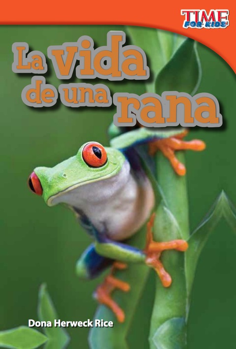 Cover image for book La vida de una rana (A Frog's Life)