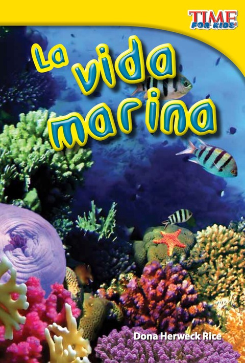 Cover image for book La vida marina (Sea Life)