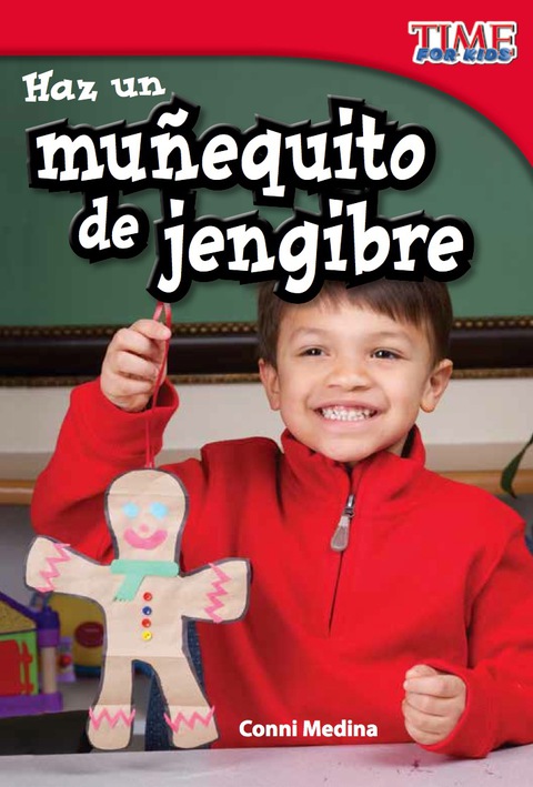 Cover image for book Haz un muñequito de jengibre (Make a Gingerbread Man)