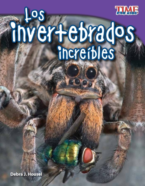 Cover image for book Los invertebrados increíbles (Incredible Invertebrates)