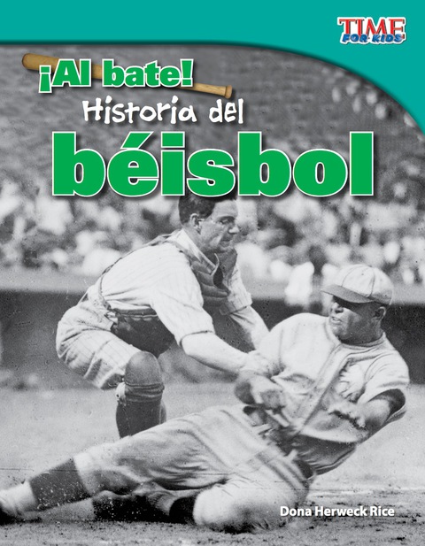 Cover image for book ¡Al bate!  Historia del béisbol (Batter Up!  History of Baseball)