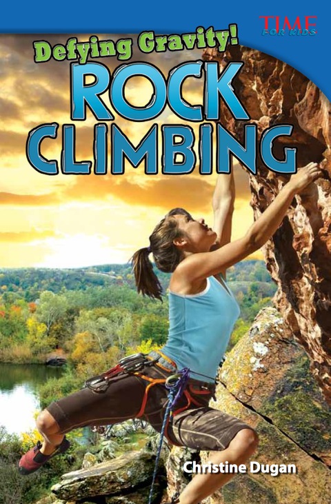Cover image for book Defying Gravity! Rock Climbing