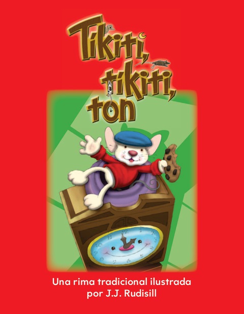 Cover image for book Tíkiti, tíkiti, ton (Hickory Dickory Dock)