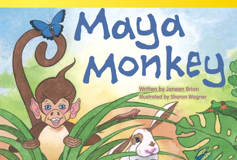 Cover image for book Maya Monkey
