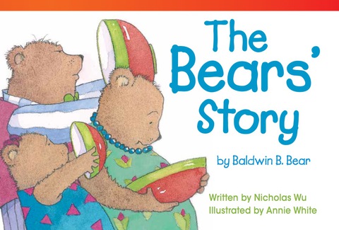 Cover image for book The Bears' Story by Baldwin B. Bear