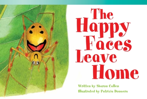 Cover image for book The Happy Faces Leave Home