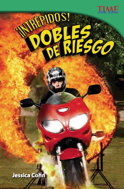 Cover image for book ¡Intrépidos!  Dobles de riesgo (Fearless! Stunt People)