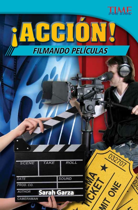 Cover image for book ¡Acción!  Filmando películas (Action! Making Movies)