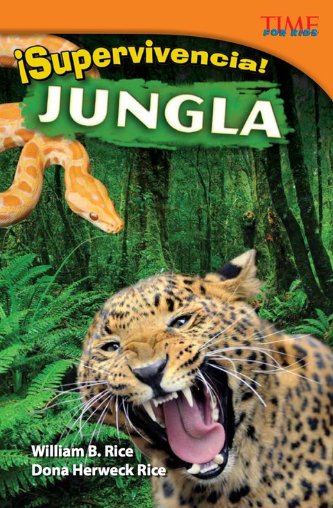 Cover image for book ¡Supervivencia!  Jungla (Survival!  Jungle)