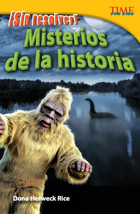 Cover image for book ¡Sin resolver!  Misterios de la historia (Unsolved!  History's Mysteries)