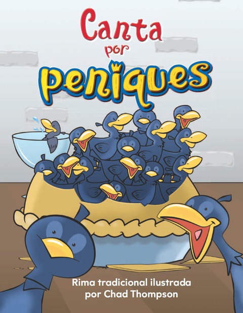 Cover image for book Canta por peniques (Sing a Song of Sixpence)