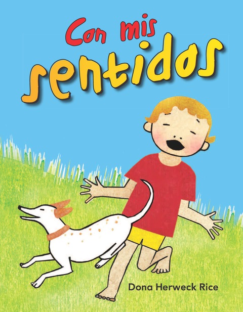 Cover image for book Con mis sentidos (With My Senses)