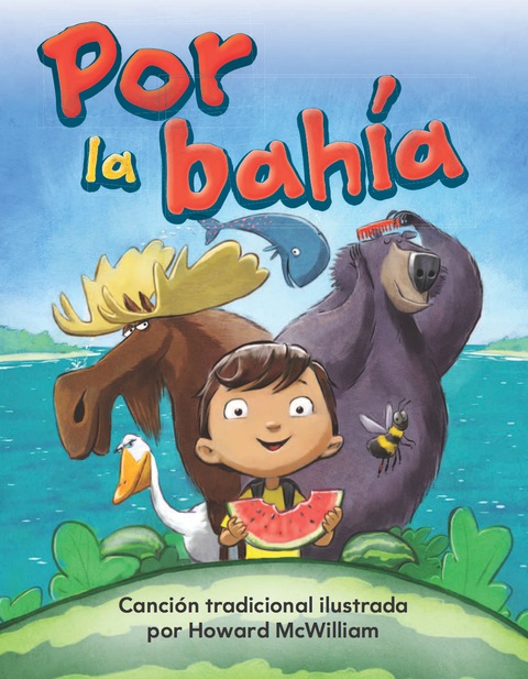 Cover image for book Por la bahía (Down by the Bay)