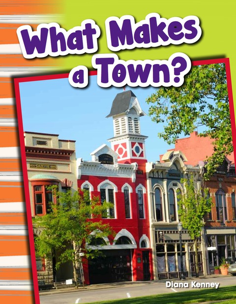 Cover image for book What Makes a Town? ebook
