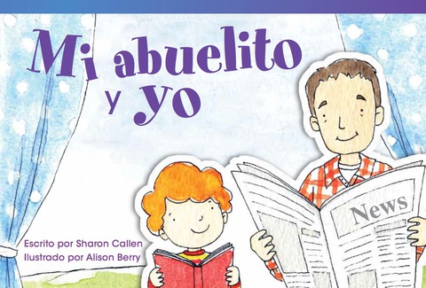 Cover image for book Mi abuelito y yo (Grandpa and Me)