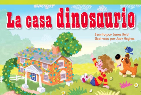 Cover image for book La casa dinosaurio (Dinosaur House)