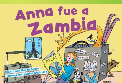 Cover image for book Anna fue a Zambia (Anna Goes to Zambia)