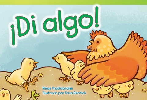 Cover image for book ¡Di algo! (Speak Up!)