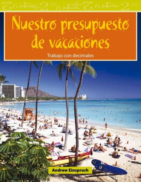 Cover image for book Nuestro presupuesto de vacaciones (Our Vacation Budget)
