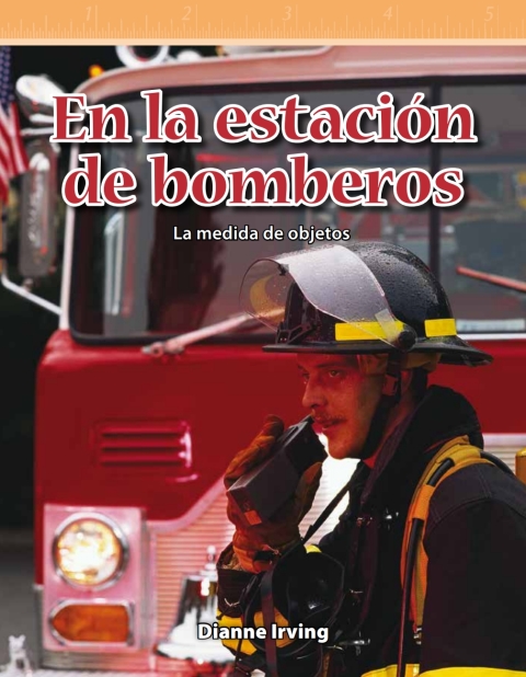 Cover image for book En la estación de bomberos (At the Fire Station)