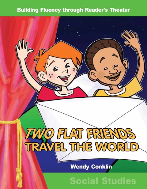 Cover image for book Two Flat Friends Travel the World