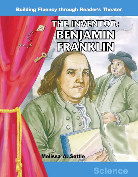 Cover image for book The Inventor: Benjamin Franklin