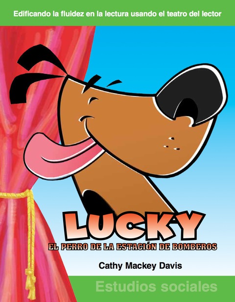 Cover image for book Lucky el perro de la estación de bomberos (Lucky the Firehouse Dog)