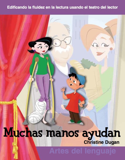 Cover image for book Muchas manos ayudan (Many Helping Hands)