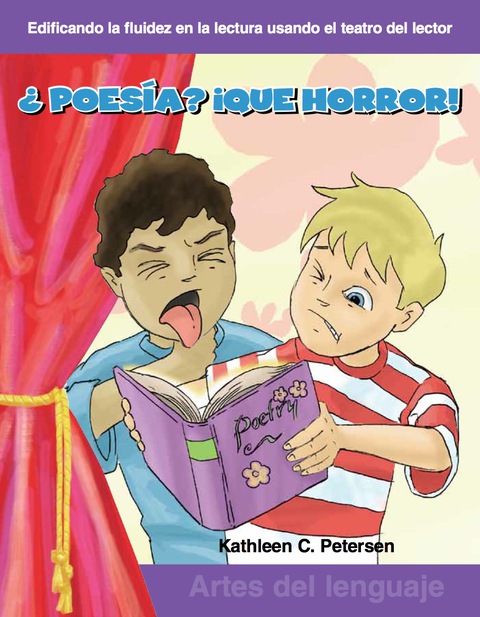 Cover image for book ¿Poesía? ¡Qué horror! (Poetry? Yuck!)