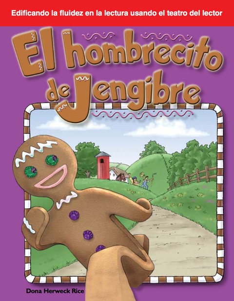Cover image for book El hombrecito de jengibre (The Gingerbread Man)