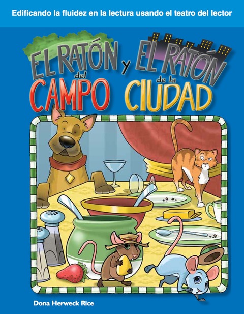 Cover image for book El ratón del campo y el ratón de la ciudad (The Town Mouse and the Country Mouse)