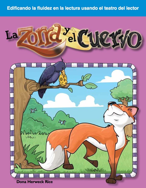 Cover image for book La zorra y el cuervo (The Fox and the Crow)
