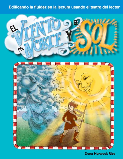 Cover image for book El viento del norte y el sol (The North Wind and the Sun)