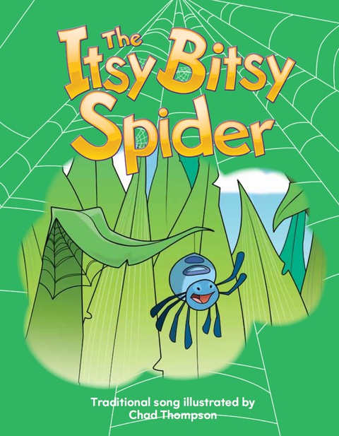 Cover image for book The Itsy Bitsy Spider