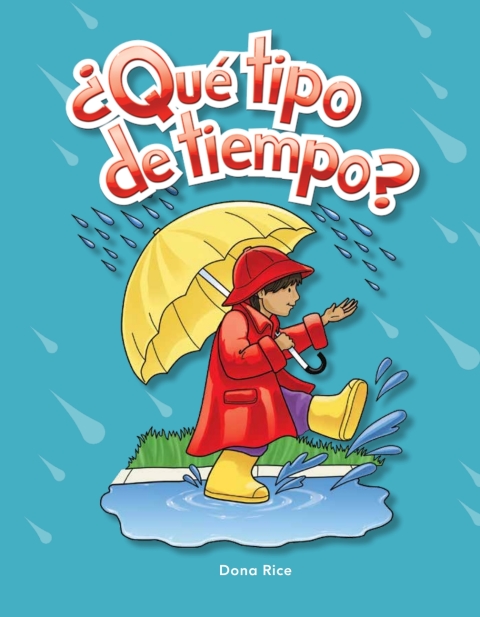 Cover image for book ¿Qué tipo de tiempo? (What Kind of Weather?)