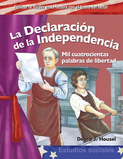 Cover image for book La Declaración de la Independencia (The Declaration of Independence)