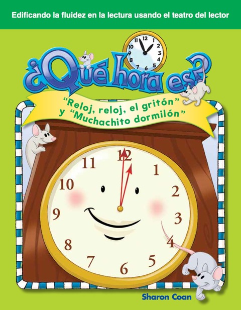 Cover image for book ¿Qué hora es? (What Time Is It?)