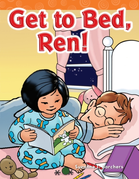 Cover image for book Get to Bed, Ren!