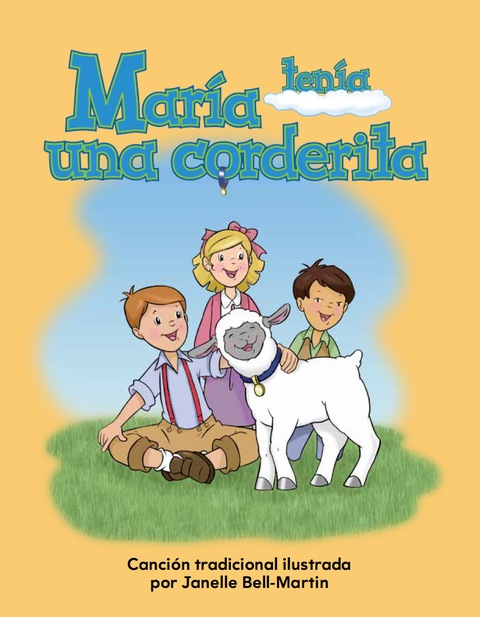 Cover image for book María tenía una corderita (Mary Had a Little Lamb)