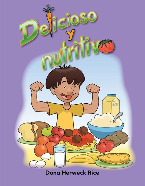 Cover image for book Delicioso y nutritivo (Delicious and Nutritious)