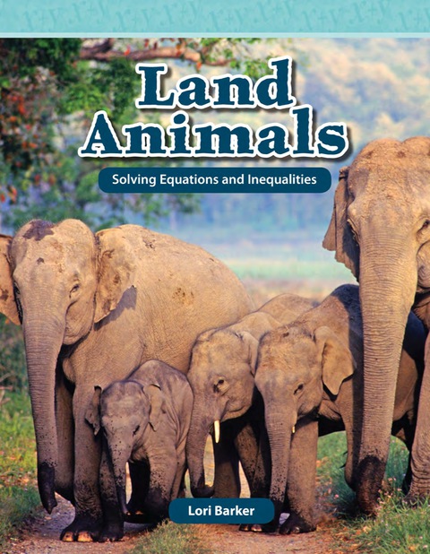 Cover image for book Land Animals