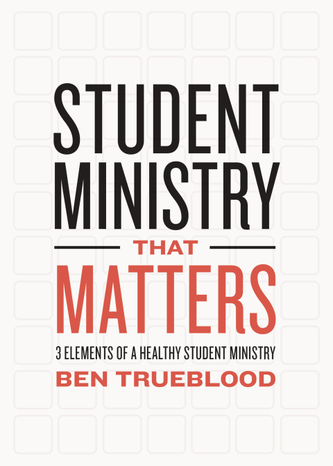 Cover image for book Student Ministry that Matters