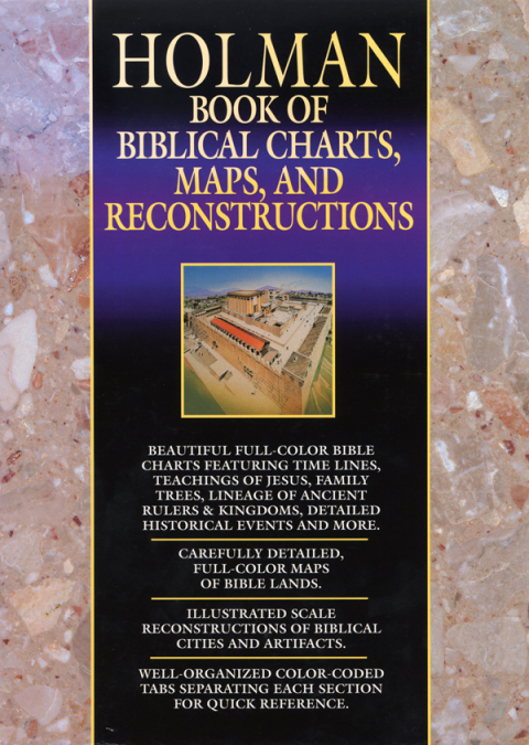 Cover image for book Holman Book of Biblical Charts, Maps, and Reconstructions