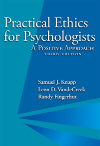 Cover image: Practical Ethics for Psychologists 3rd edition 9781433827457