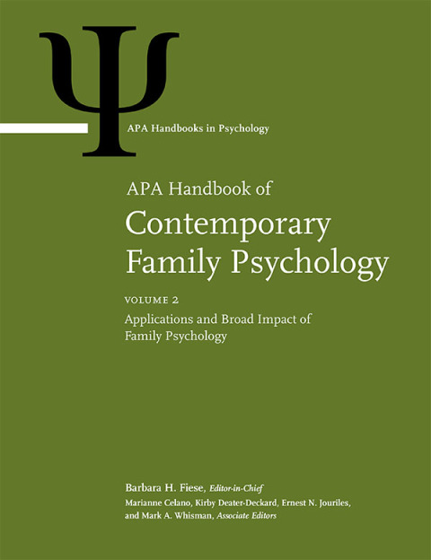Cover image for book APA Handbook of Contemporary Family Psychology, Volume 2