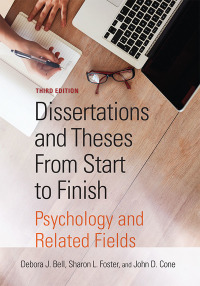 Titelbild: Dissertations and Theses From Start to Finish 3rd edition 9781433830648