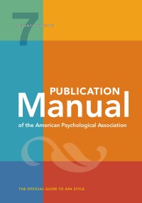 Publication Manual of the American Psychological Association