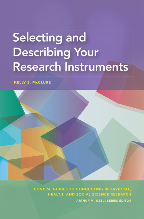 Cover image for book Selecting and Describing Your Research Instruments