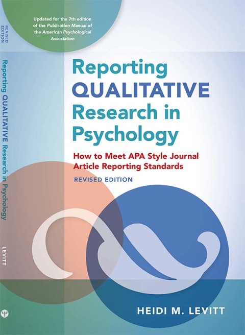 Cover image for book Reporting Qualitative Research in Psychology